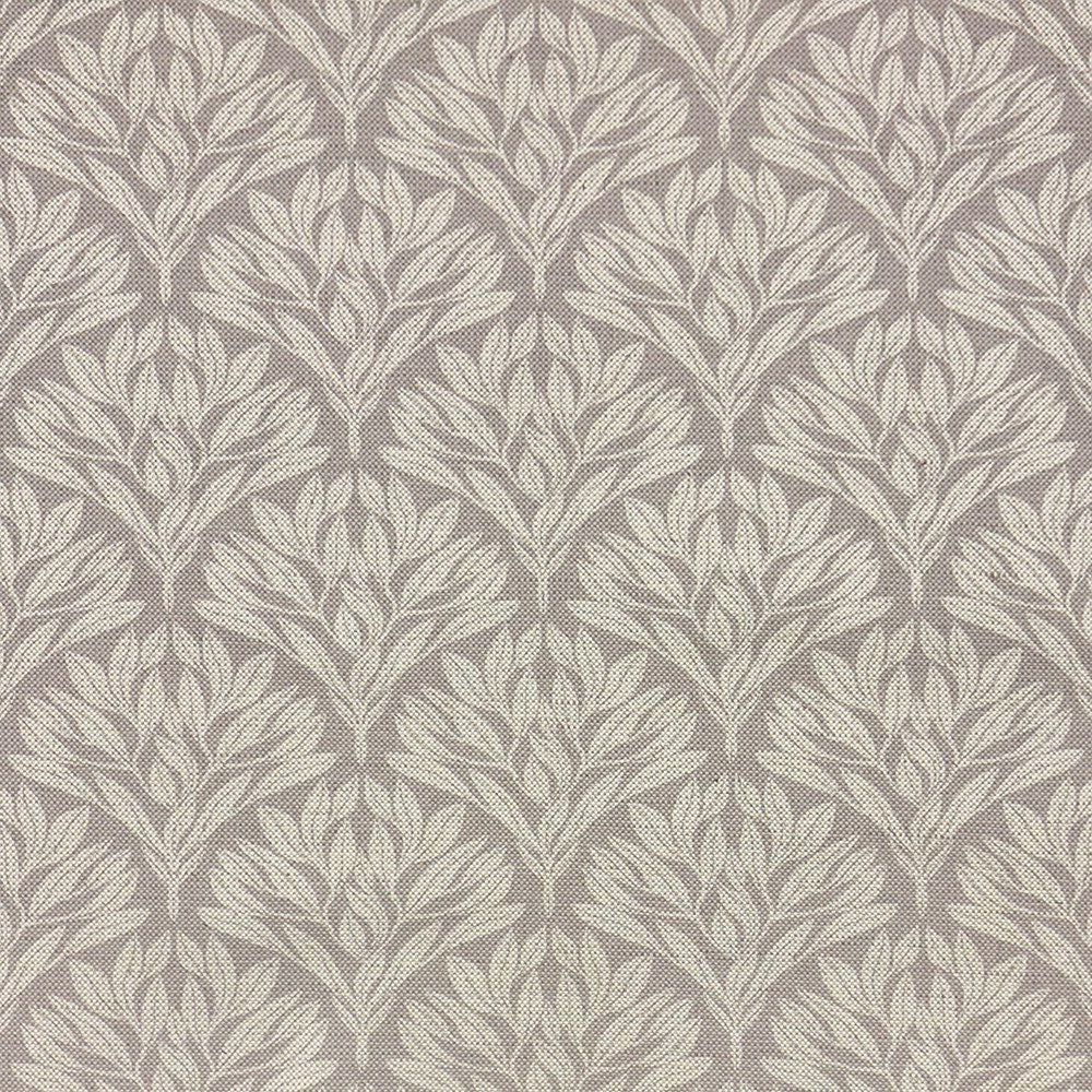 Driftwood Leaf Natural Upholstery Fabric – Classic leaf fabric for soft furnishings.