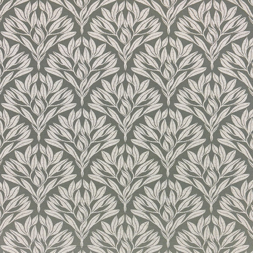 Driftwood Leaf Sage Upholstery Fabric – Green leaf fabric for furniture upholstery.