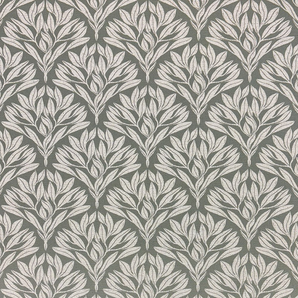 Driftwood Leaf Sage Upholstery Fabric – Green leaf fabric for furniture upholstery.