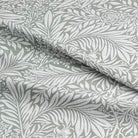 Close-up image of high-quality Duston Fabric in a textured gray color, perfect for upholstery and home decor projects