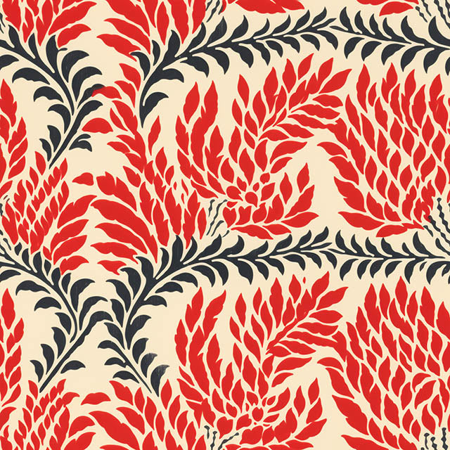 Eastbury Linen Curtain Fabric in Red, perfect for adding warmth and elegance to any room