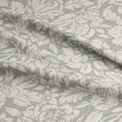 Elysia Sage Green - Green Floral Furnishing Fabric