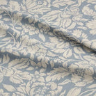 Elysia Wedgewood - Blue Floral Furnishing Fabric