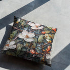 Enchanted Forest Linen Curtain Fabric - Ice adding a touch of nature-inspired elegance to any space