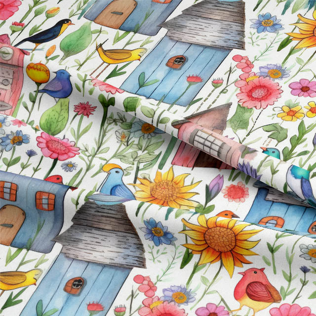 Beautiful and colorful cotton fabric for curtains