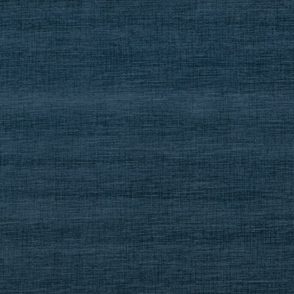 Fontwell Petrol deep-toned fire-retardant upholstery fabric for soft furnishings.