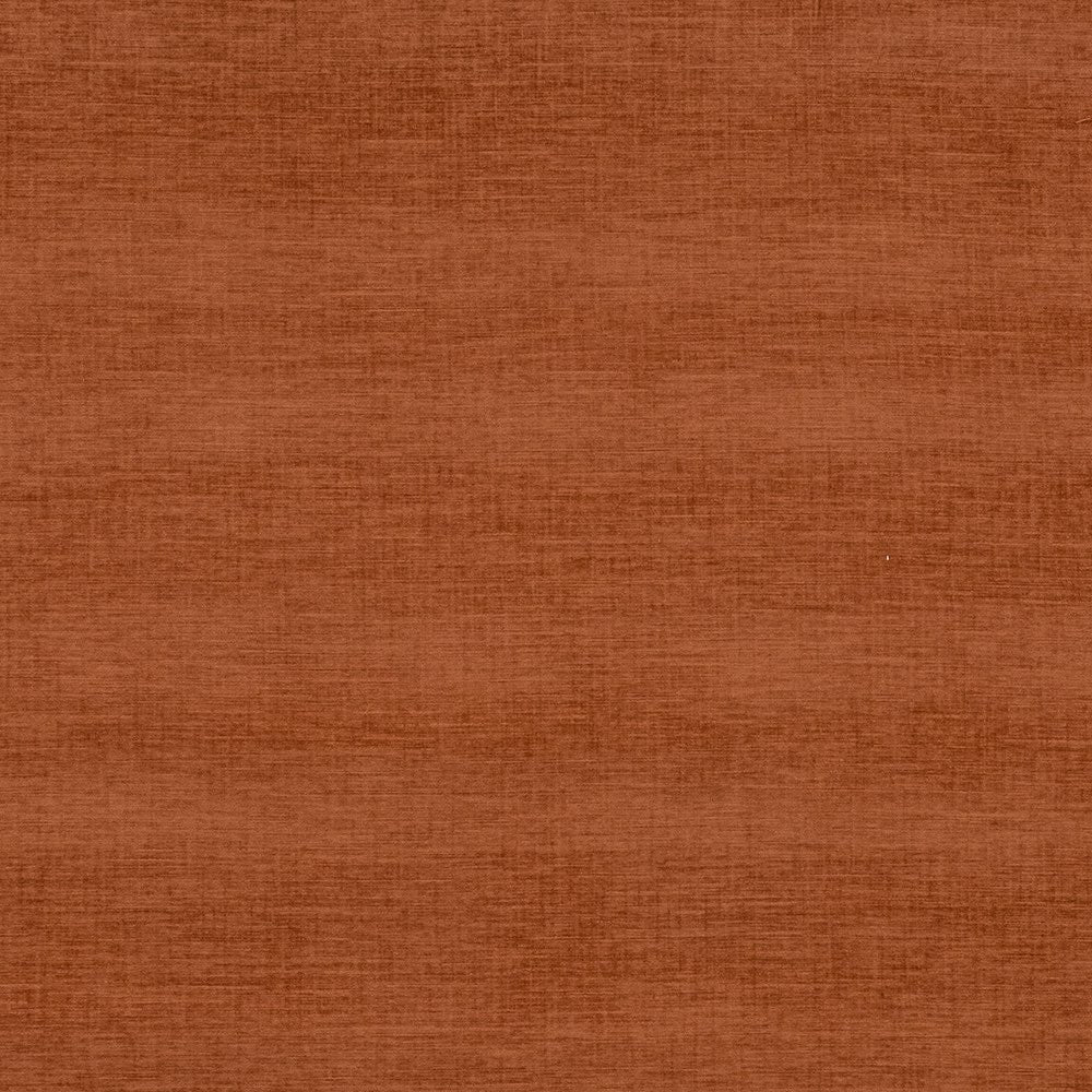 Fontwell Terracotta bold-coloured upholstery fabric with fire-resistant qualities.