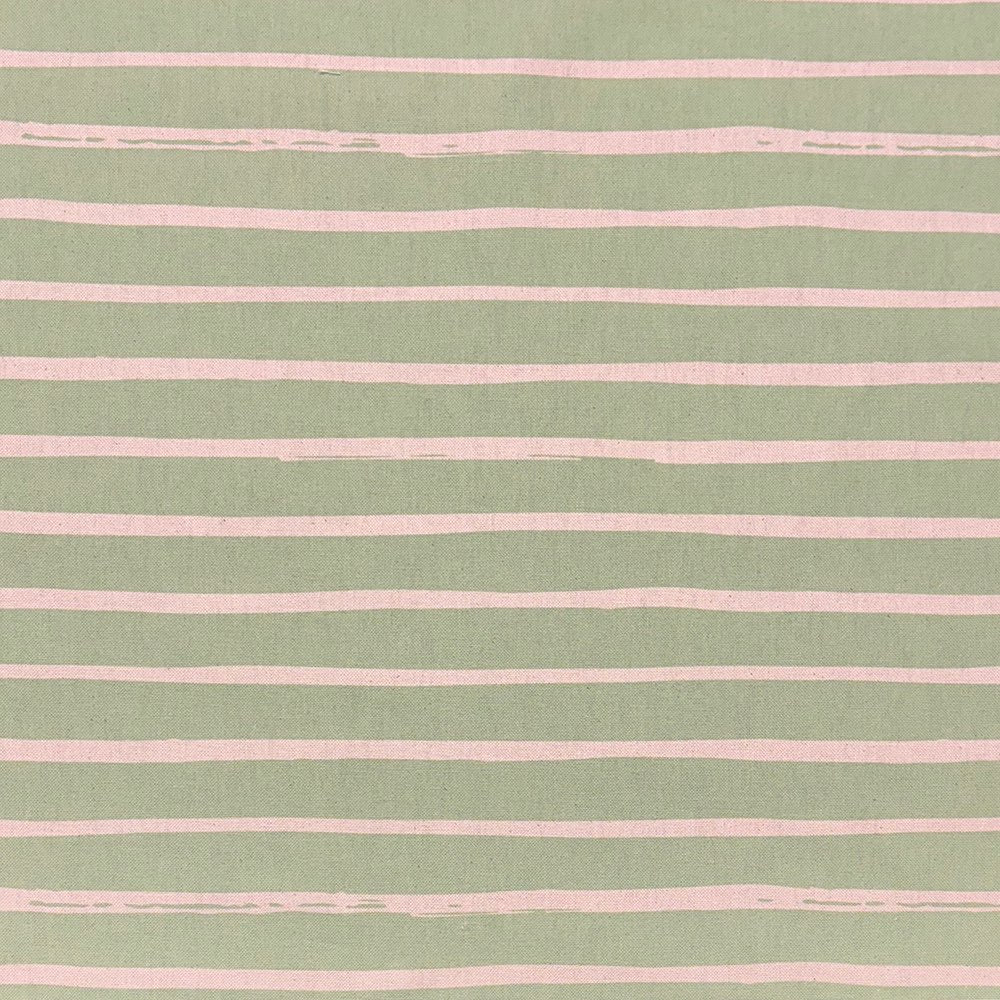 Lemongrass striped upholstery fabric with a soft yellow-green tone, ideal for modern and traditional upholstered furniture.