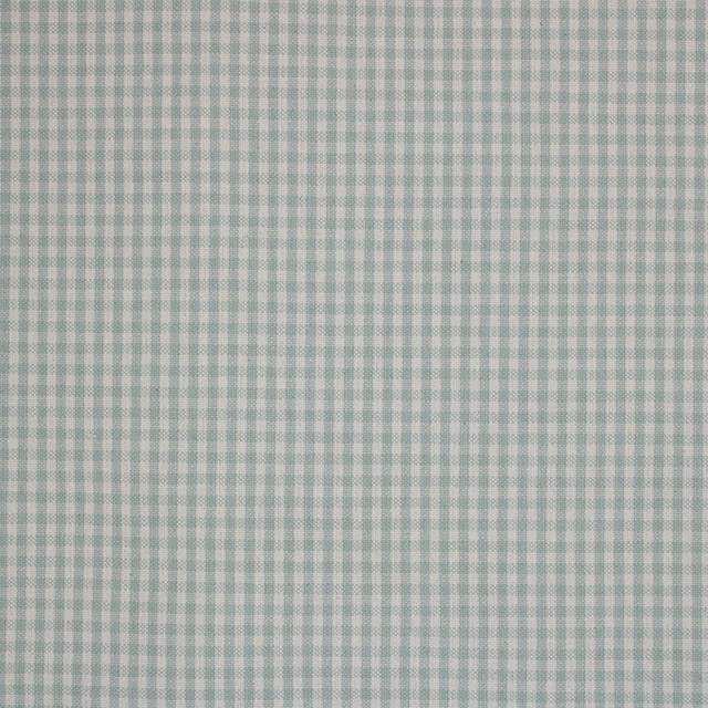 Harbour Gingham Fabric in Blue and White for Home Decor