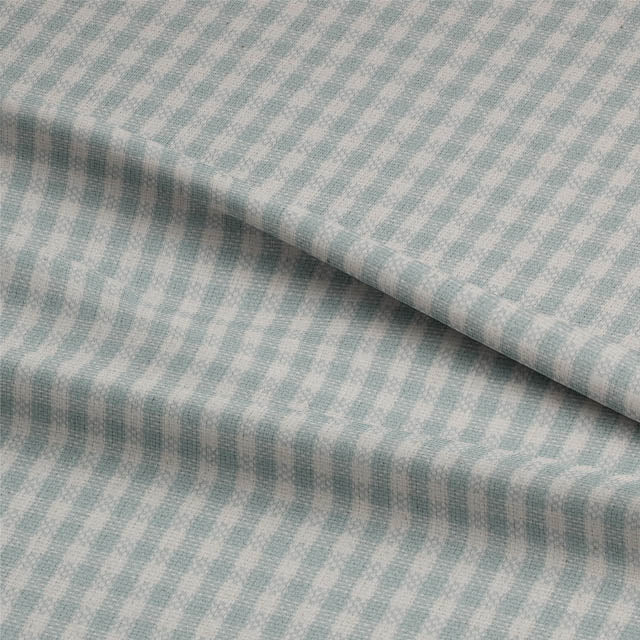 Close-up of Harbour Gingham Fabric in Red and White