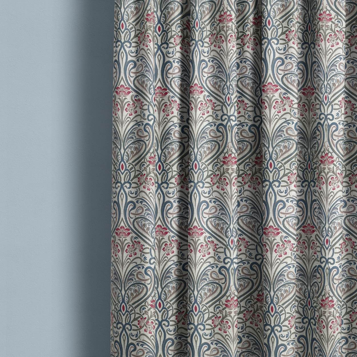 Hathaway Wedgewood - Traditional Upholstery Fabric For Sale UK