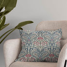Hathaway Blue - Printed Upholstery Fabric For Sale