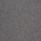 Dove grey fire retardant upholstery fabric with a smooth plain weave