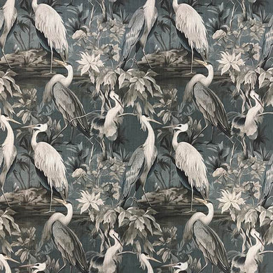 Hersener - Bird Patterned Curtain Fabric