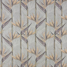 Holywell Leaf Duck Egg upholstery fabric – blue-green botanical pattern swatch