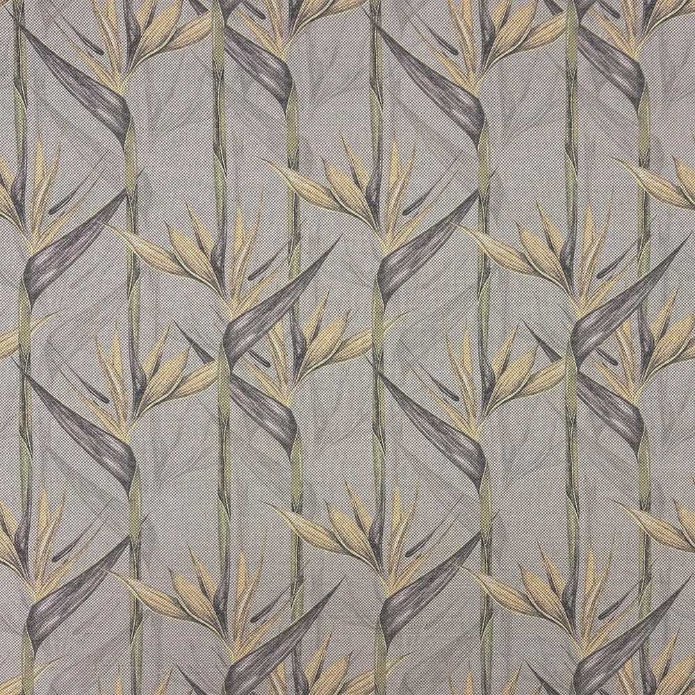 Holywell Leaf Dusk upholstery fabric – muted mauve leaf design swatch