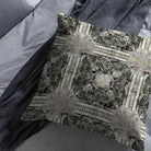 Charcoal linen curtain fabric from Kashan, ideal for creating a cozy and stylish atmosphere in your home