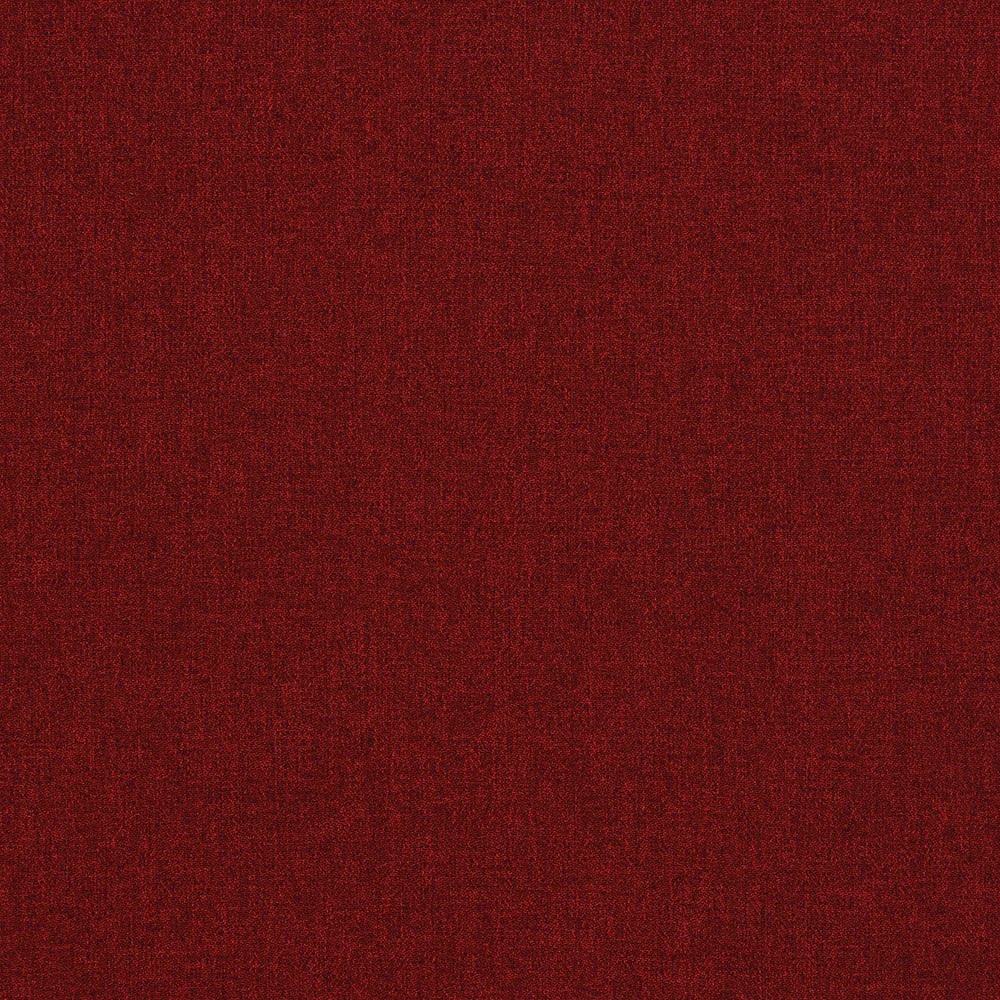 Bold rosso red fire-retardant fabric for striking upholstery applications.