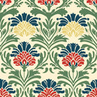 Knole - Traditional Flora Linen Fabric