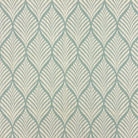 Lambourne Duck Egg flat lay showing the leaf-patterned upholstery fabric