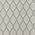 Lambourne Fennel upholstery fabric in a flat lay with a stylised leaf repeat