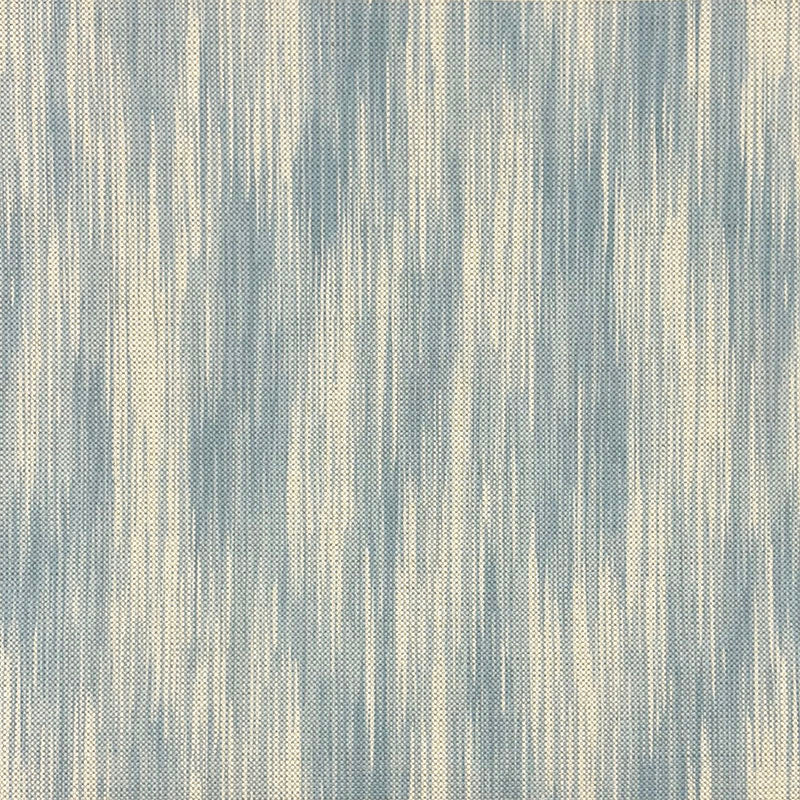Lewiston blue upholstery fabric with printed vertical texture on flat sample