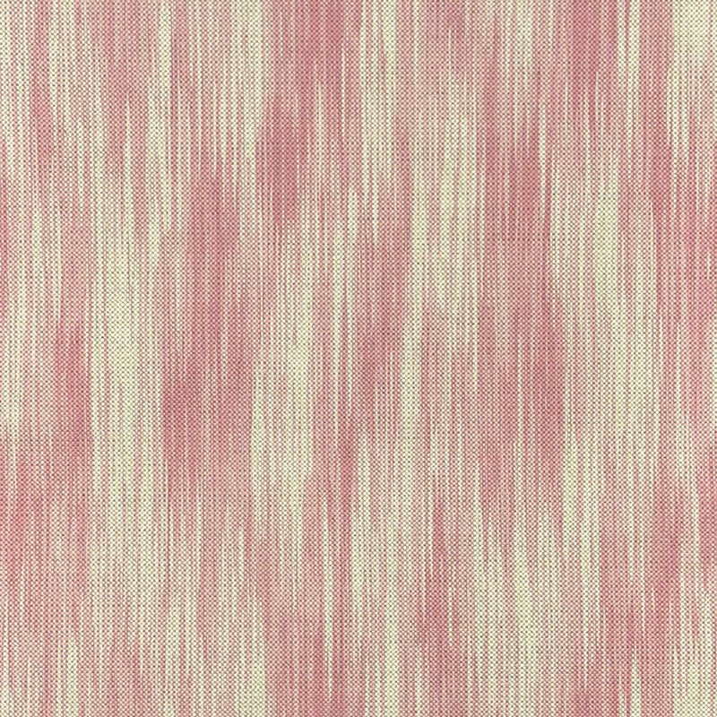 Lewiston pink upholstery fabric sample with soft printed strié texture