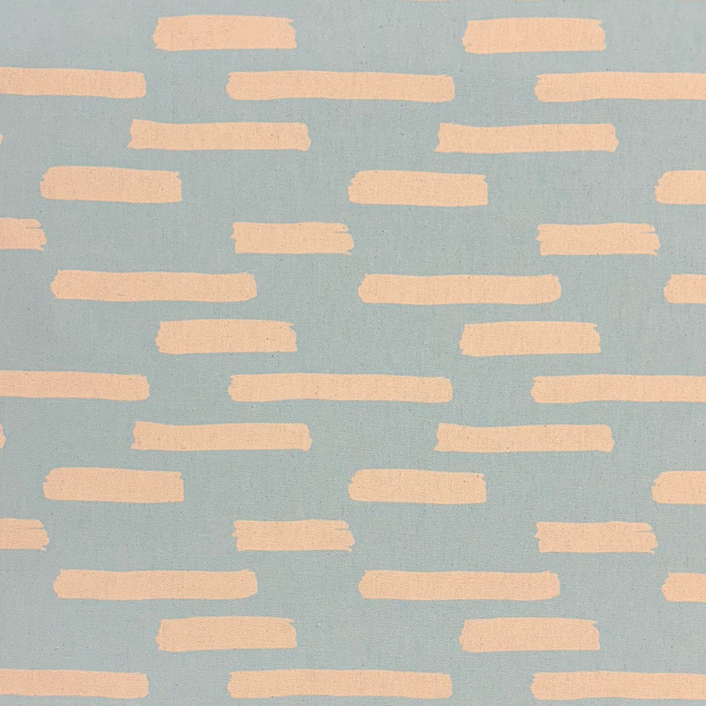 Liri Baby Blue curtain fabric with a modern geometric print, perfect for stylish window treatments.
