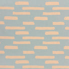 Liri Baby Blue curtain fabric with a modern geometric print, perfect for stylish window treatments.
