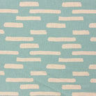 Liri Duck Egg curtain fabric with a contemporary linear pattern, ideal for stylish window dressings.