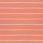 Peach striped upholstery fabric with a warm, subtle tone, ideal for modern and classic interiors.