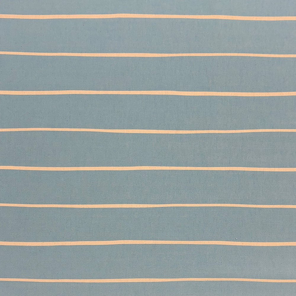 Sky striped upholstery fabric featuring a delicate blue tone, perfect for classic and contemporary furniture designs.