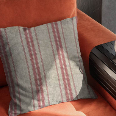Long Island Stripe Fabric: Soft, durable, and versatile fabric featuring classic striped design in soothing colors for home decor and upholstery