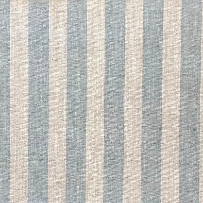 Maine Stripe Fabric in Indigo and White for Stylish Home Decor