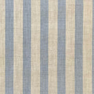 Maine Stripe Fabric in Terracotta and White for Mediterranean Home Decor