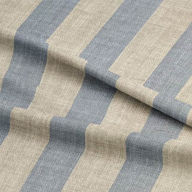 Maine Stripe Upholstery Fabric for Upholstered Vanity Stools