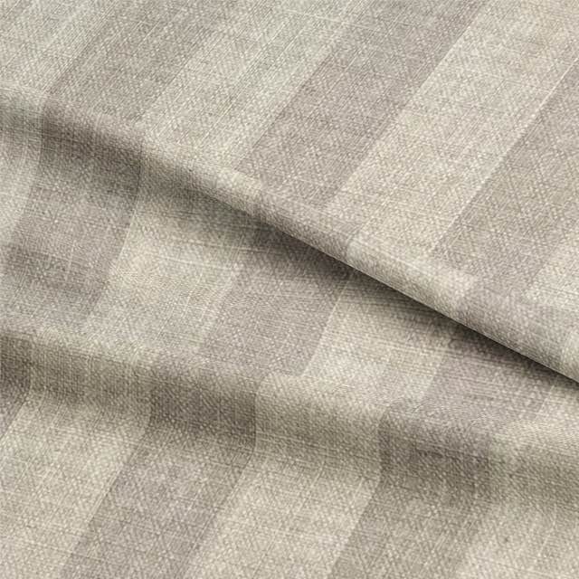 Maine Stripe Fabric in Silver and White for Glamorous Home Decor