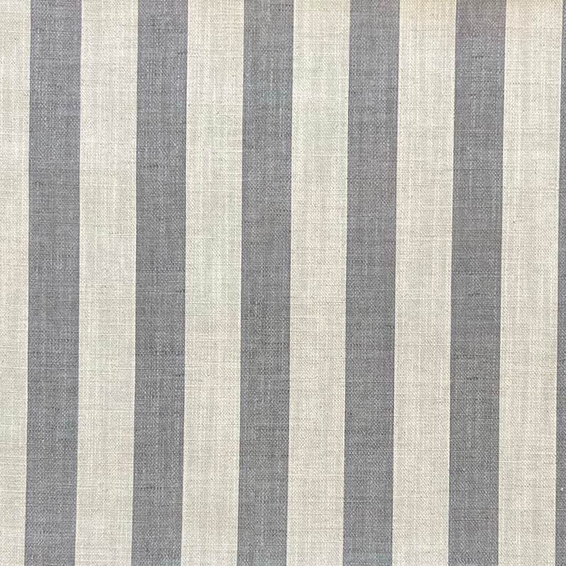 Maine Stripe Fabric in Maroon and White for Rich Home Decor