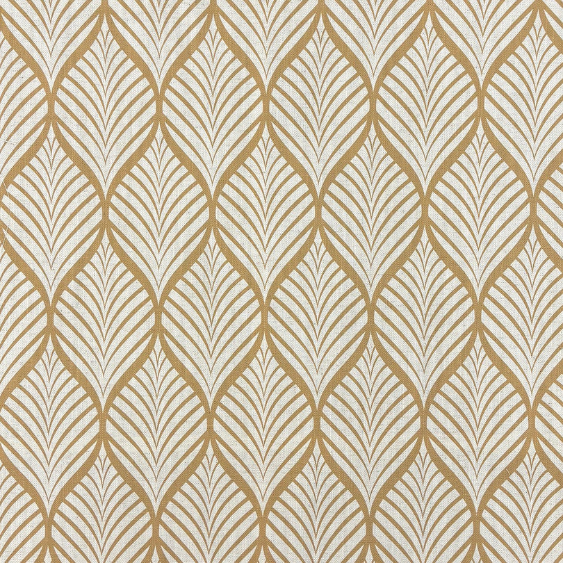 Marlow Linen Curtain Fabric in Natural on Natural – flat lay detail