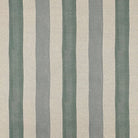 Memphis Green striped upholstery fabric – flat layout