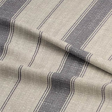 Versatile Montauk Stripe Upholstery Fabric in Earthy Tones for Casual Family Rooms
