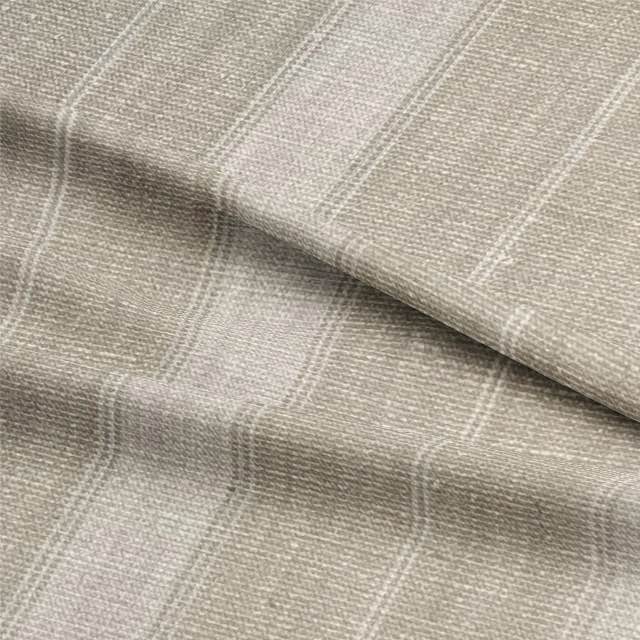 Timeless Montauk Stripe Upholstery Fabric in Olive Green and White for Classic Interiors