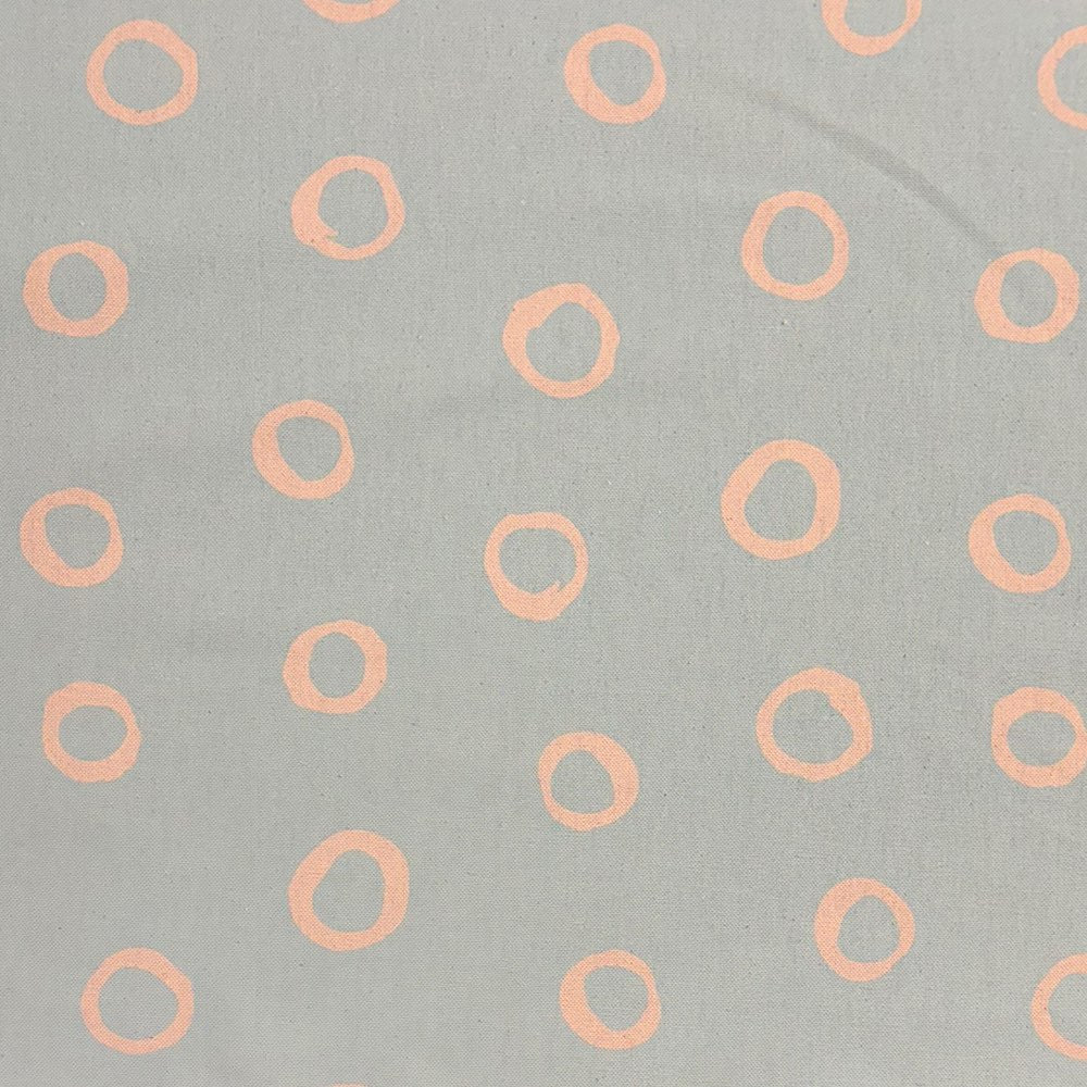 Sky blue spotted polka dot upholstery fabric with a fresh, airy feel, perfect for contemporary and relaxed interiors.