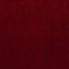Newbury Rosso Fire Retardant Velvet Upholstery Fabric with a deep red finish