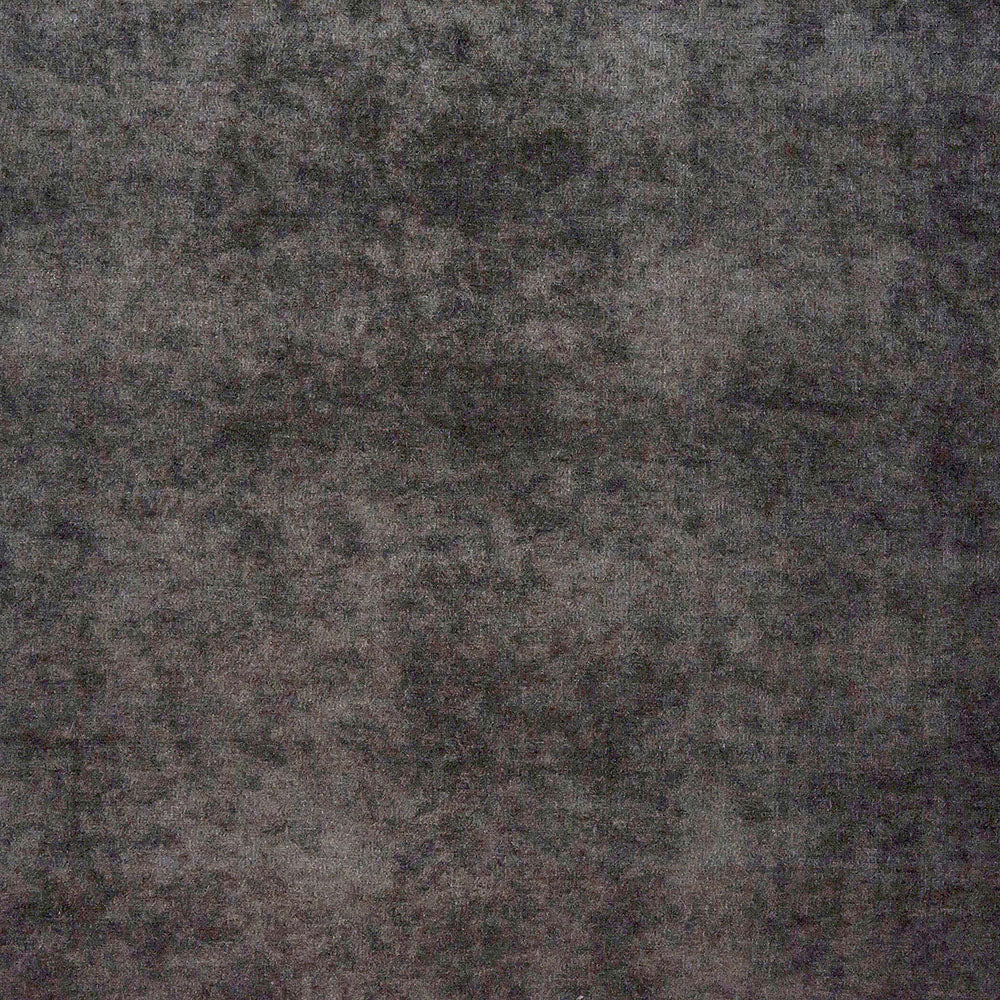 Newbury Slate Fire Retardant Velvet Upholstery Fabric in a dark grey-blue hue