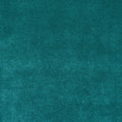 Newbury Turquoise Fire Retardant Velvet Upholstery Fabric in a striking blue-green colour