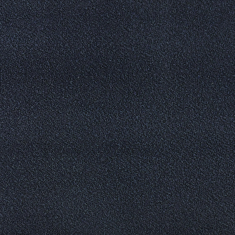 Next Plain Boucle fire retardant upholstery fabric in Dark Navy blue textured plain boucle clearance fabric