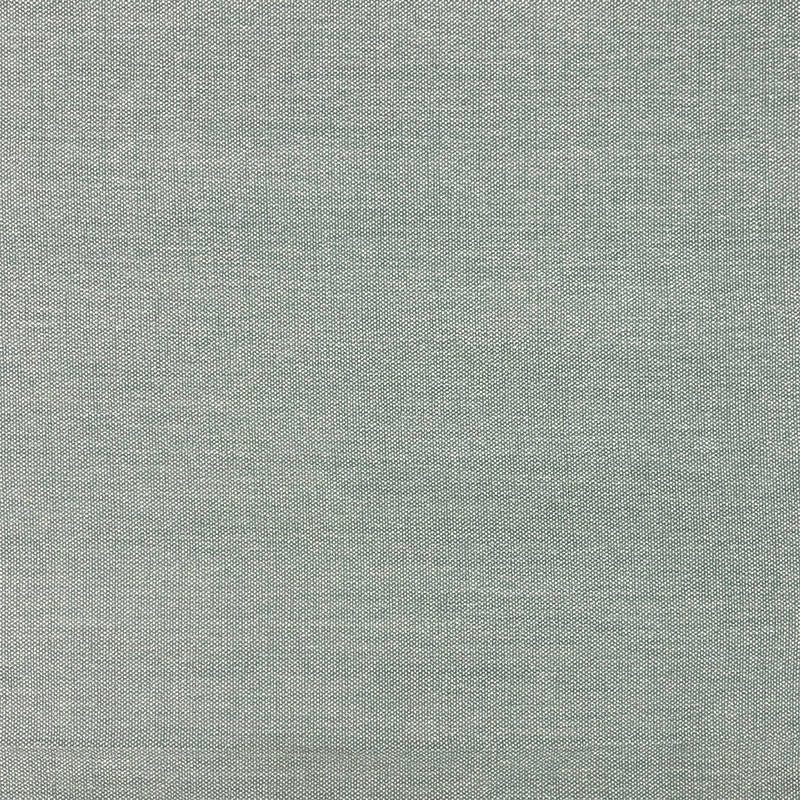 Seamist Next Wootton plain weave fire retardant upholstery fabric in a soft blue green tone