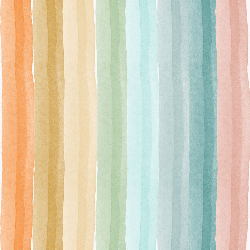 Ohio Stripe multicoloured striped velvet fabric – artistic pastel stripe velvet upholstery fabric