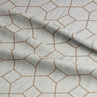 Ottoman Sunflower - Linen Upholstery Fabric UK